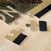 Avalonのビーチのヴィンテージ旅行 ジグソーパズル (側面)