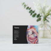 AVALON魔法とミステリージェムモノグラムブラック 名刺 (スタンド正面)