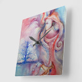 AVALON魔法と謎 スクエア壁時計 (傾斜)