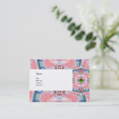 AVALON,サイケデリックピンクパープルブルージェムエメラルド 名刺 (スタンド正面)