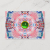 AVALON,サイケデリックピンクパープルブルージェムエメラルド 名刺 (裏面)