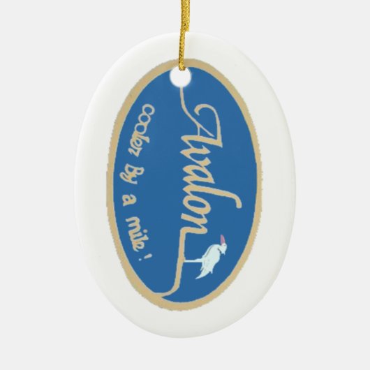 Avalon. セラミックオーナメント (正面)