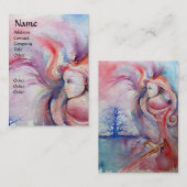 AVALON /魔法とミステリーピンクブルーファンタジー 名刺 (正面/裏面)