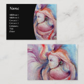 AVALON /魔法とミステリーピンクブルーブラックファンタジー 名刺 (正面/裏面)