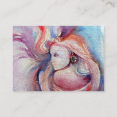 AVALON /魔法とミステリーピンクブルーブラックファンタジー 名刺 (裏面)