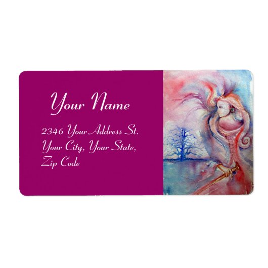 AVALON、魔法、謎 ラベル (正面)