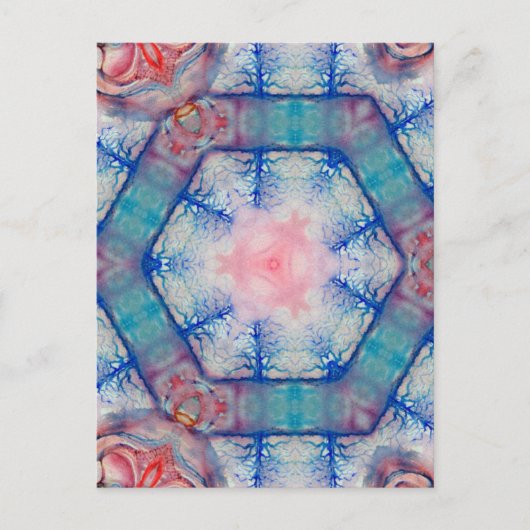 AVALON Lady Of The Lake，水の魔法反射 ポストカード (正面)