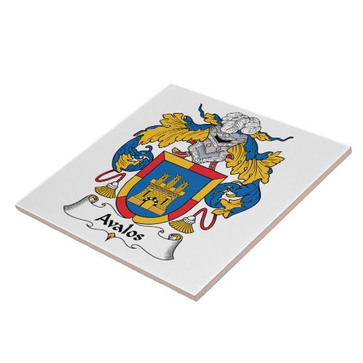 Avalosの家紋 タイル (側面)