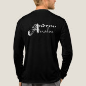 Avalos プロフィールシャツ トライブレンドＴシャツ (背面)