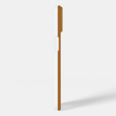 Avant Garde、黒いGクレフ、 音符記号の金ゴールド背景 Case-Mate iPhoneケース (裏面 / 右)