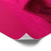 Avant-Garde Cat Calico Fashion Portrait ポスター (角)