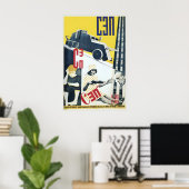 Avant-Garde Soviet Poster SEP by Mikhail Verner ポスター (ホームオフィス)