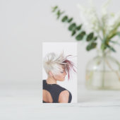 Avant Guardeのサロンカード 名刺 (スタンド正面)