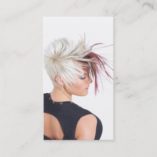 Avant Guardeのサロンカード 名刺 (正面)