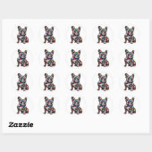 AvantgarDog Sticker ラウンドシール (シート)