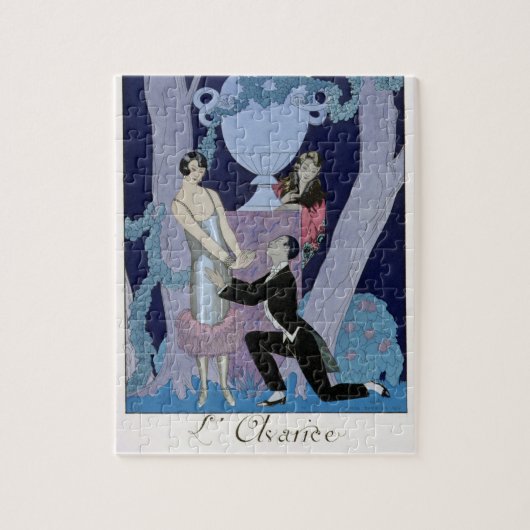 avarice 1924年(pochoirのプリント) ジグソーパズル (縦)