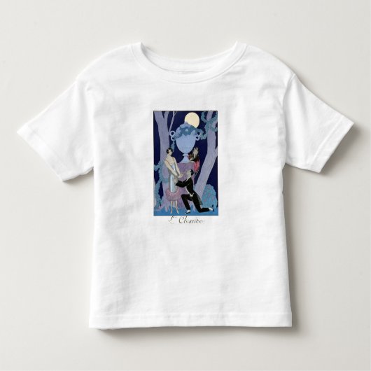 avarice 1924年(pochoirのプリント) トドラーTシャツ (正面)