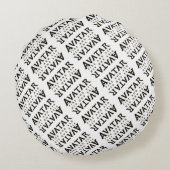 Avatar: Fire and Ash ラウンドクッション (裏面)