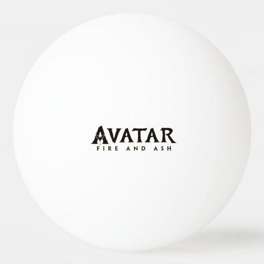Avatar: Fire and Ash 卓球ボール (裏面)