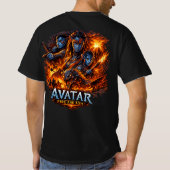 Avatar:fire and ash (Back print T shirts  Tシャツ (裏面)