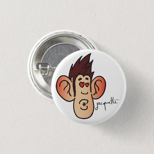 avatar jacquette bisou 缶バッジ (正面&裏面)