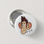 avatar jacquette yeux au ciel 缶バッジ (正面&裏面)