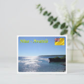 Avatele - Niue - Panorama - ポストカード (スタンド正面)