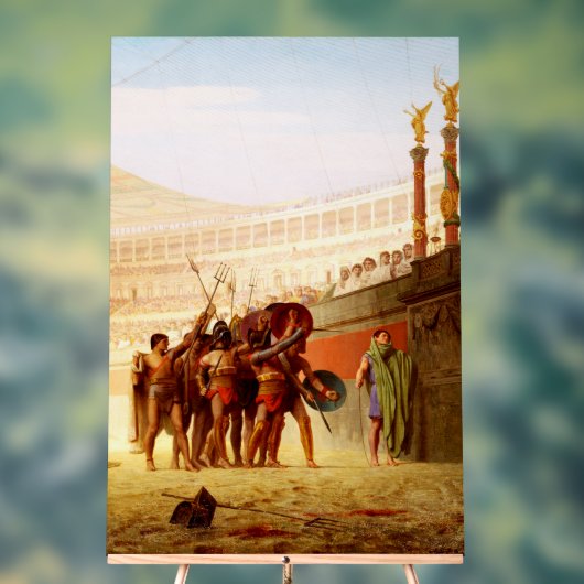 Ave Caesar by Jean-Leon Gerome アクリルサイン (ニュートラル)