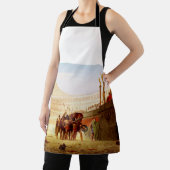 Ave Caesar by Jean-Leon Gerome エプロン (インサイチュ)