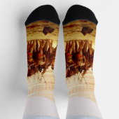 Ave Caesar by Jean-Leon Gerome ソックス (上部)