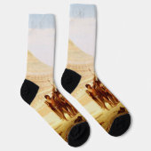 Ave Caesar by Jean-Leon Gerome ソックス (右)