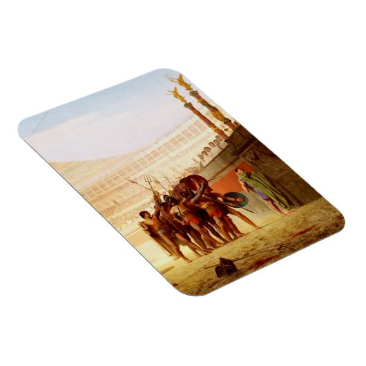 Ave Caesar by Jean-Leon Gerome マグネット (右側)