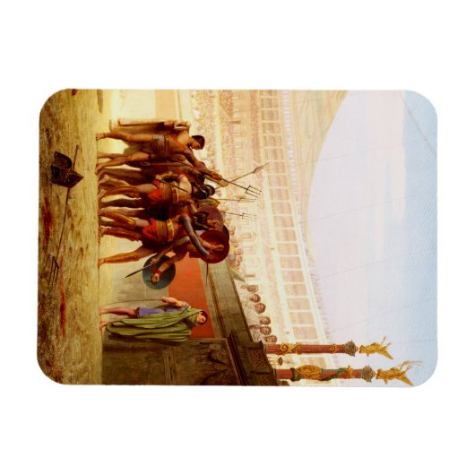 Ave Caesar by Jean-Leon Gerome マグネット (横)