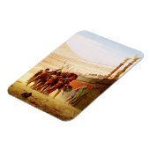 Ave Caesar by Jean-Leon Gerome マグネット (左側)