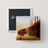 Ave Caesar by Jean-Leon Gerome 缶バッジ (正面&裏面)