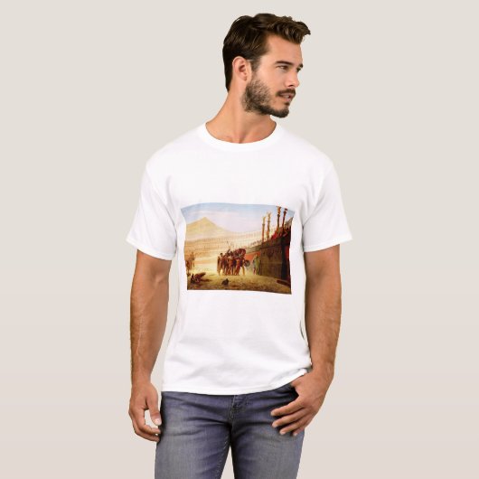 Ave Caesar by Jean-Leon Gerome Tシャツ (正面フル)