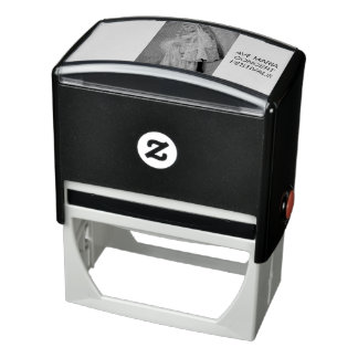 Ave Mariaカスタム2.9インチx 1.4インチスタンプ セルフインキングスタンプ