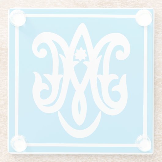 Ave Maria ガラスコースター (裏面)