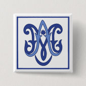 Ave Maria 缶バッジ (正面)