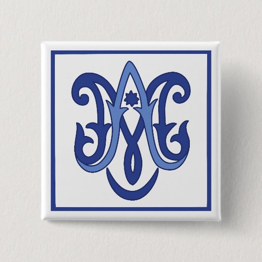 Ave Maria 缶バッジ (正面)