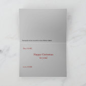 Avebbury Wiltshireクリスマスカード/大事な行事 カード (内部)