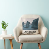 Avebbury, Wiltshire Stone circle vintage travel. クッション (椅子)