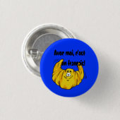 Avec moiのc'est enのfrançais! 缶バッジ (正面&裏面)