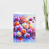 Avec tout mon cœur, une carte pour tous サンキューカード (裏面)