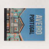 Aveiroギフトポルトガル,ポルトガルの家 ジグソーパズル (横)