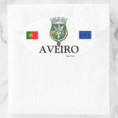 Aveiro*ポルトガルステッカー 楕円形シール (バッグ)