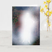 "Avenelの幽霊"の挨拶状 カード (黄色い花)