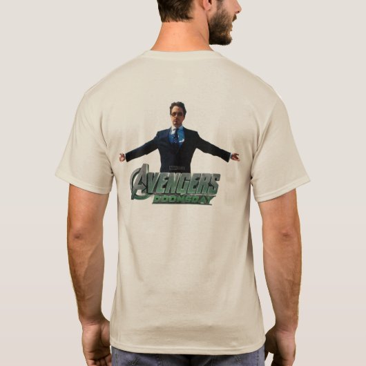 Avenger Special Edition For Doomsday Tシャツ (裏面)