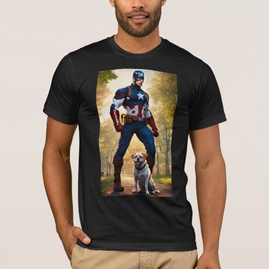AvengersイメージプリントTシャツ Tシャツ (正面)