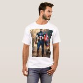 AvengersパワーTシャツ Tシャツ (正面フル)